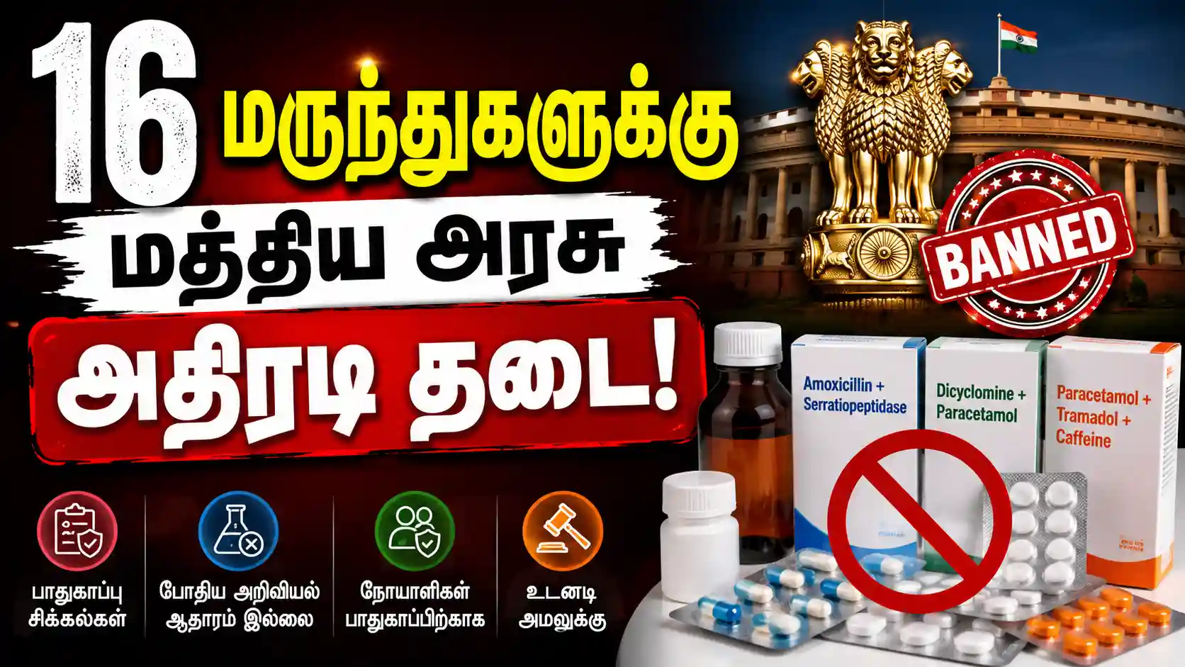 இந்தியாவில் தடை செய்யப்பட்ட மருந்துகள் banned medicines india 2026
