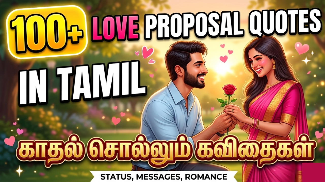 love propose kavithai in tamil